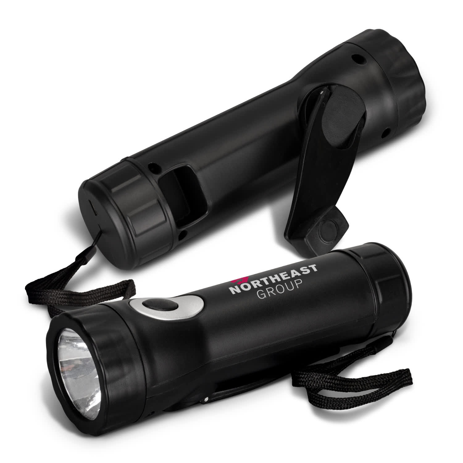 Dynamo Rechargeable Torch | Personalised Torch | Customised Rechargeable Torch | Custom Merchandise | Merchandise | Promotional Products NZ | Branded merchandise NZ | Branded Merch | Personalised Merchandise | Custom Promotional Products 