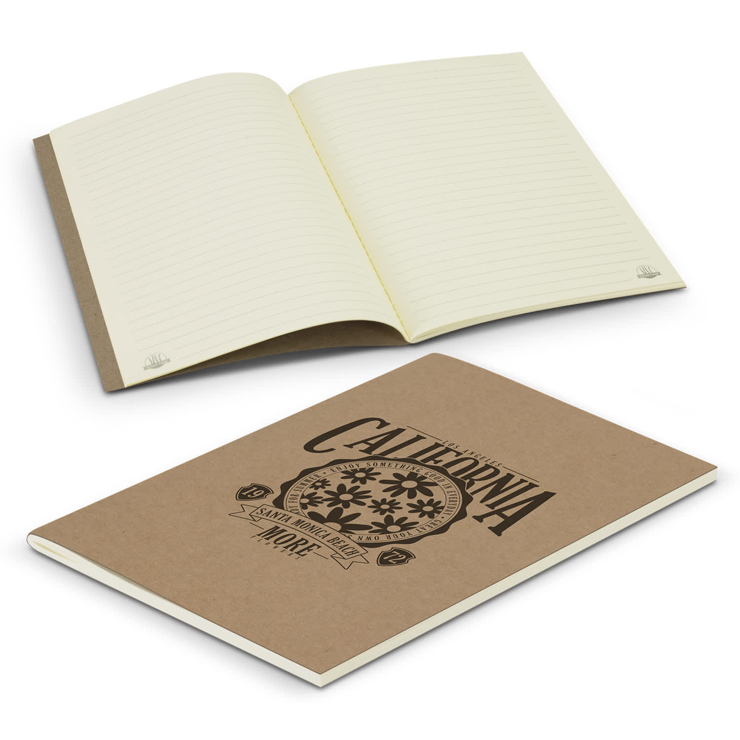 Sugarcane Paper Soft Cover Notebook | Notebooks NZ | A5 Notebook NZ | Personalised Notebooks NZ | Custom Merchandise | Merchandise | Customised Gifts NZ | Corporate Gifts | Promotional Products NZ | Branded merchandise NZ | Branded Merch | 