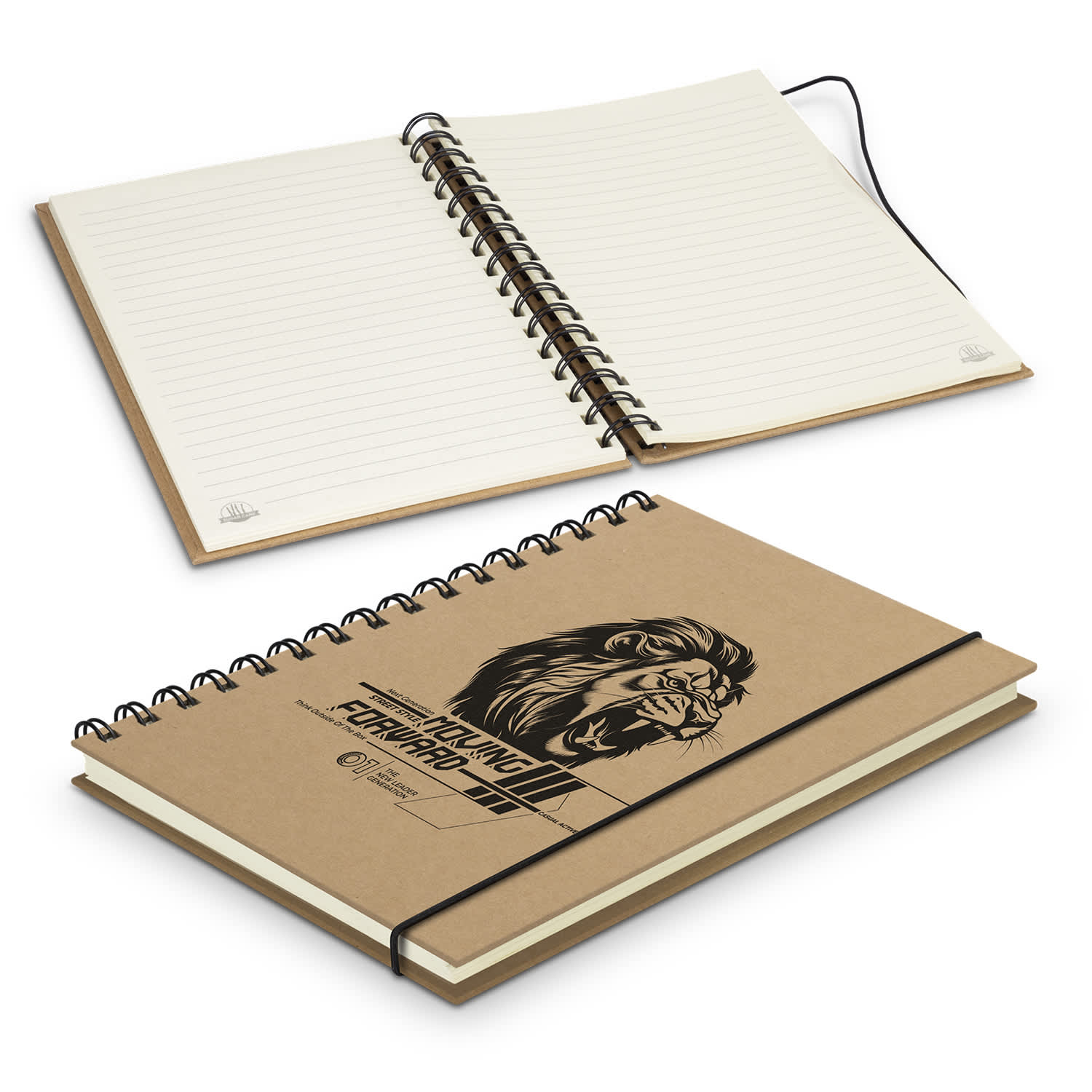 Sugarcane Paper Spiral Notebook | Notebooks NZ | A5 Notebook NZ | Personalised Notebooks NZ | Custom Merchandise | Merchandise | Customised Gifts NZ | Corporate Gifts | Promotional Products NZ | Branded merchandise NZ | Branded Merch | Personalised Merch