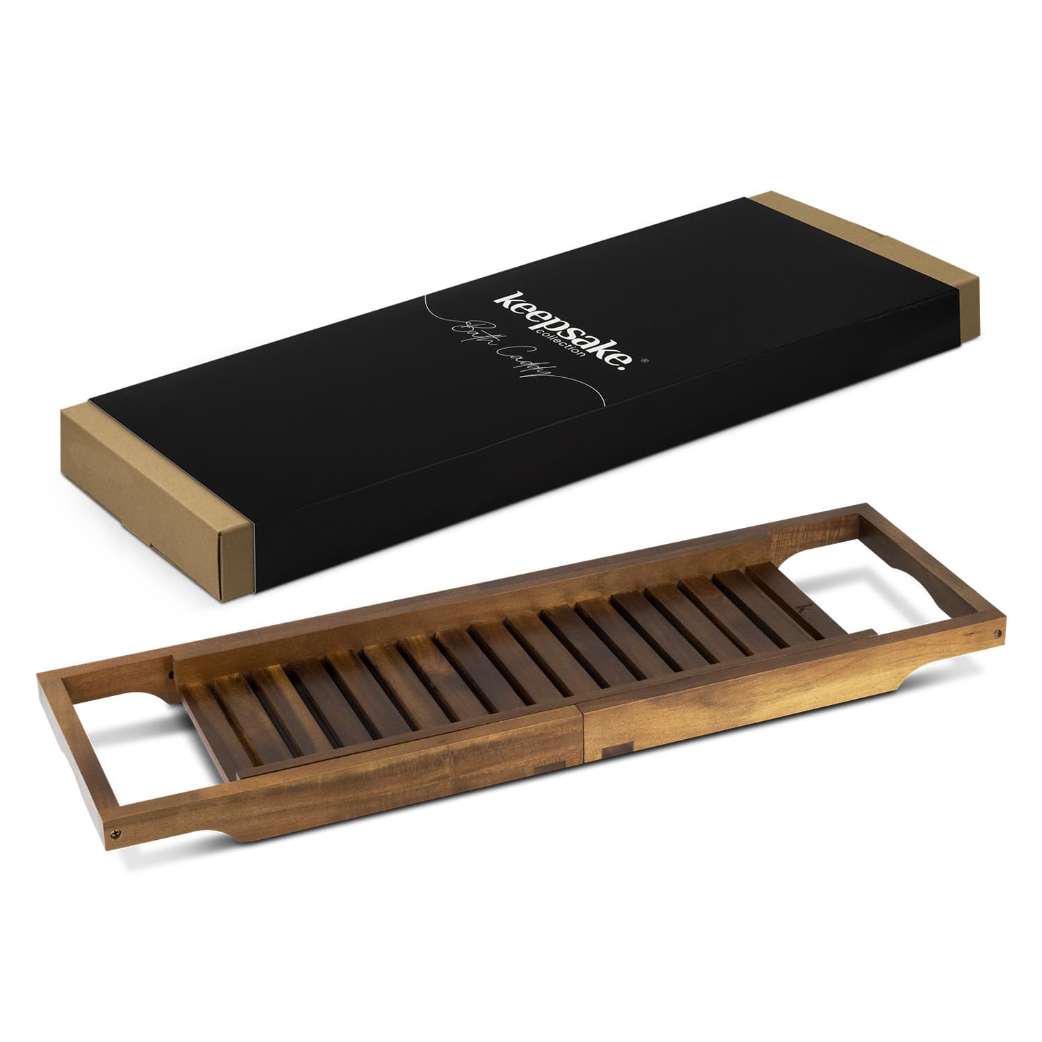 Keepsake Bath Caddy | Custom Merchandise | Merchandise | Customised Gifts NZ | Corporate Gifts | Promotional Products NZ | Branded merchandise NZ | Branded Merch | Personalised Merchandise | Custom Promotional Products | Promotional Merchandise