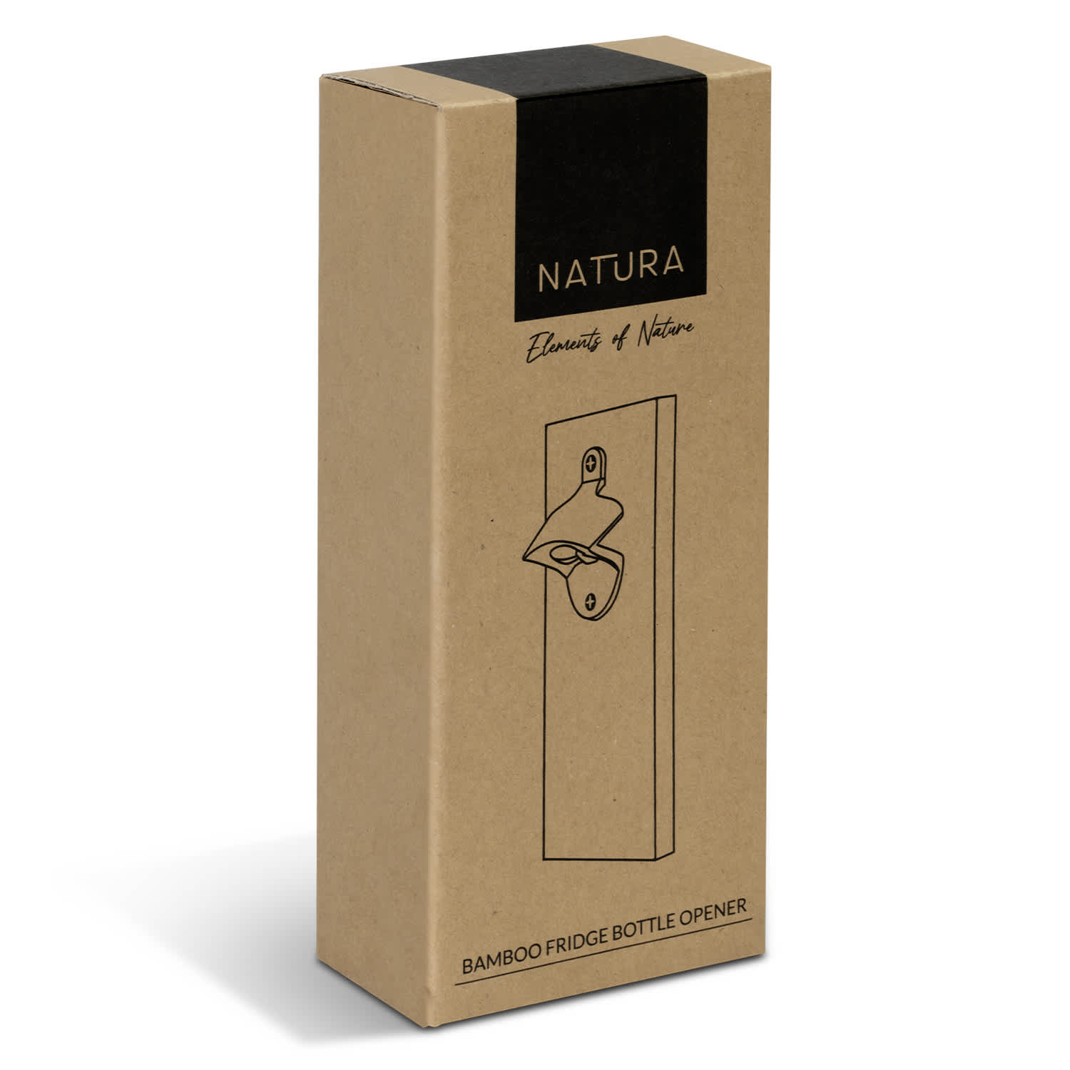NATURA Bamboo Fridge Bottle Opener - 124702 Image