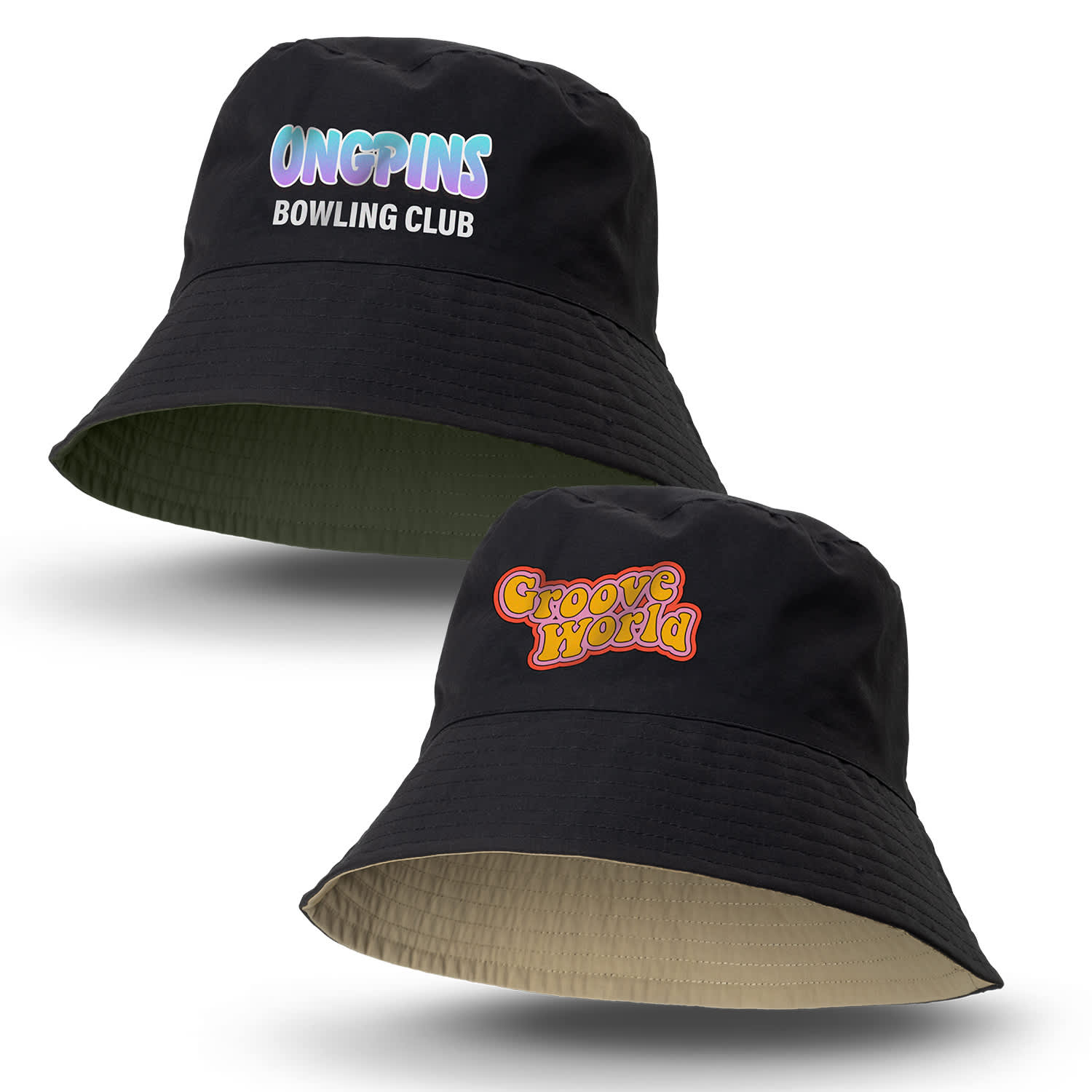 Reversible Ripstop Bucket Hat | Towel Bucket Hat | Towelling Bucket Hat NZ | Custom Bucket Hats | Customised Bucket Hats | Personalised Bucket Hats | Custom Merchandise | Merchandise | Customised Gifts NZ | Corporate Gifts | Promotional Products NZ | 