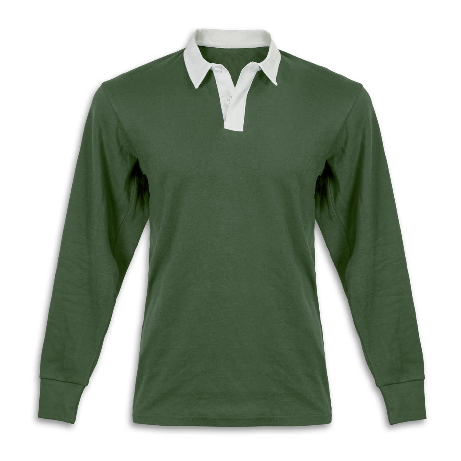 TRENDSWEAR Rugby Unisex Jersey - 124718 Image Bottle Green