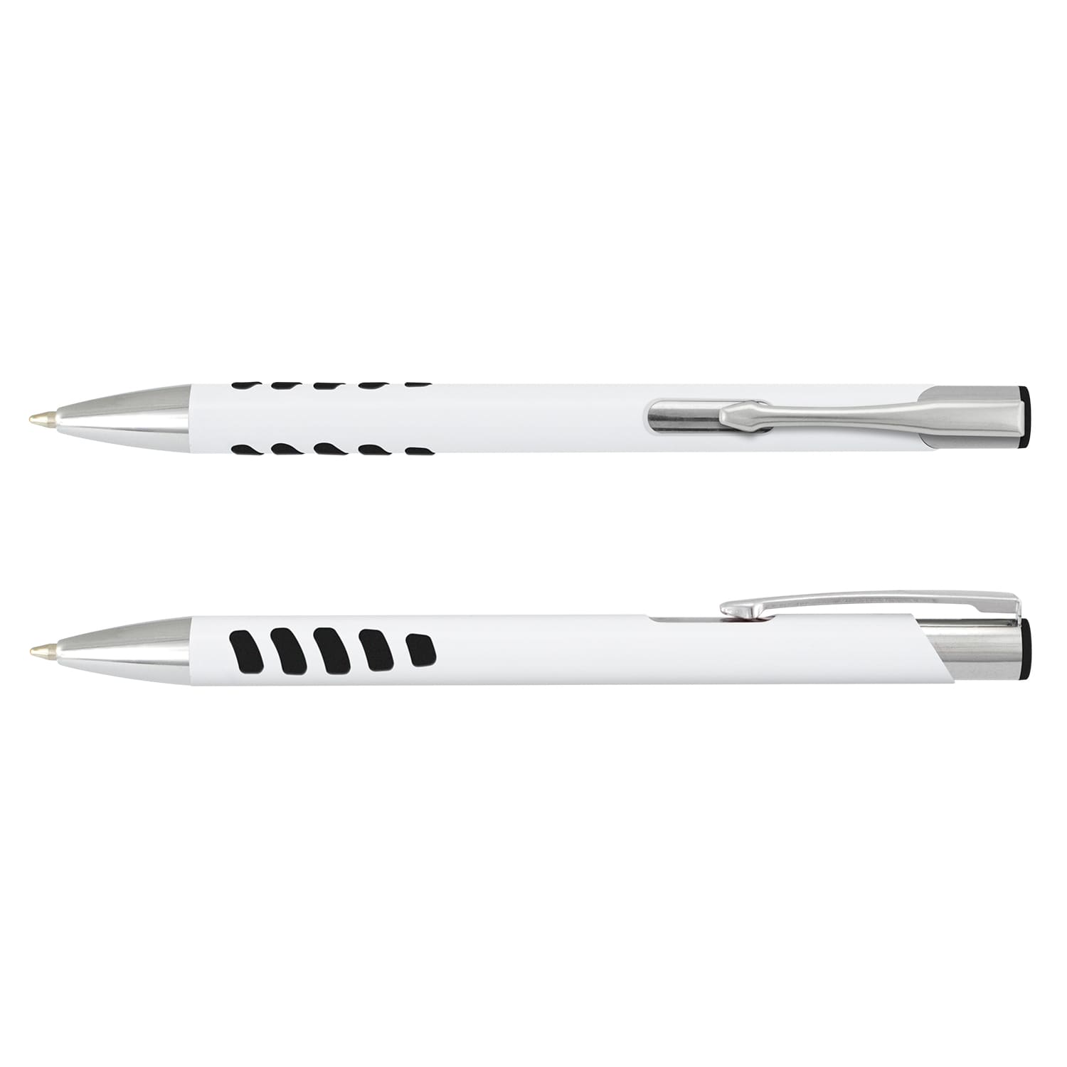 Panama Grip Pen - White Barrel - 124903 Image White/Black