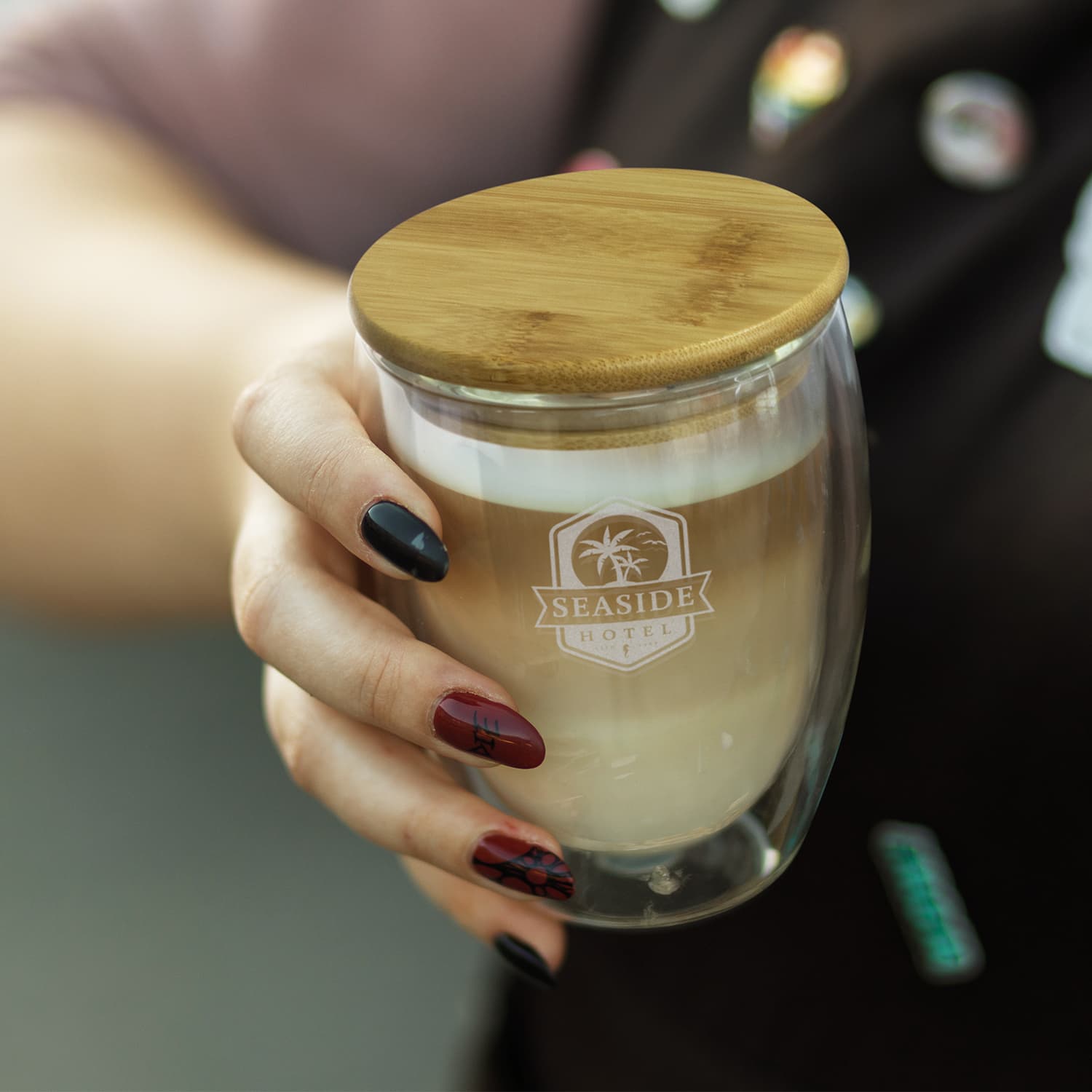 NATURA Azzurra Glass Cup - 350ml - 124978 Image