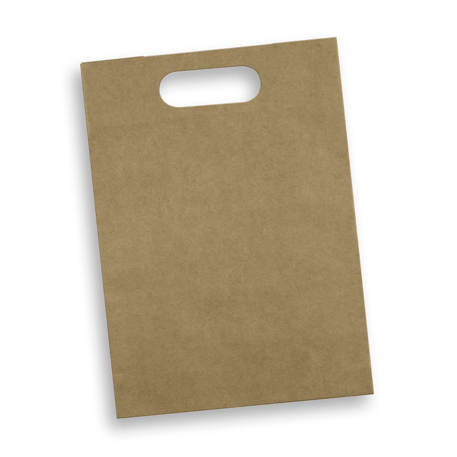 Large Die Cut Paper Bag Portrait - 125053 Image Natural
