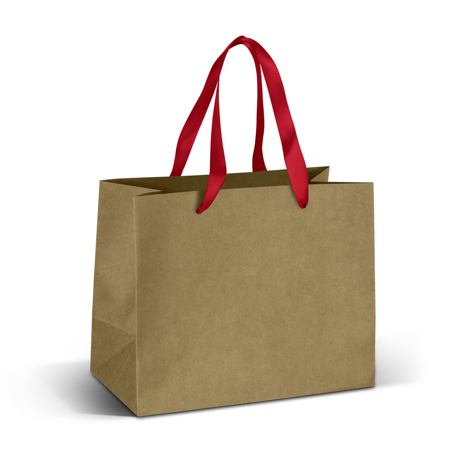 Medium Ribbon Handle Paper Bag | Custom Paper Bags | Customised Paper Bags | Personalised Paper Bags | custom bags with logo | custom bags with logo wholesale | branding bags for business | branded reusable bags | promotional bags with logo | custom bag