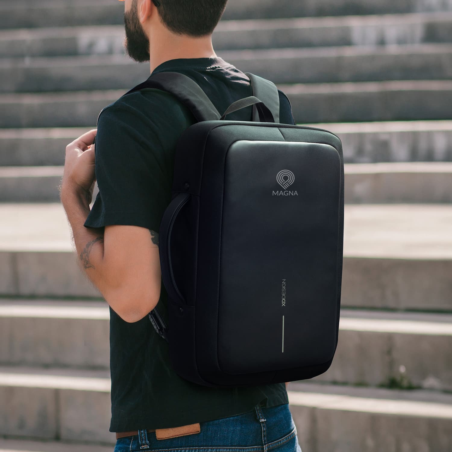 Bobby Bizz Anti-theft Backpack Briefcase - 125282 Image