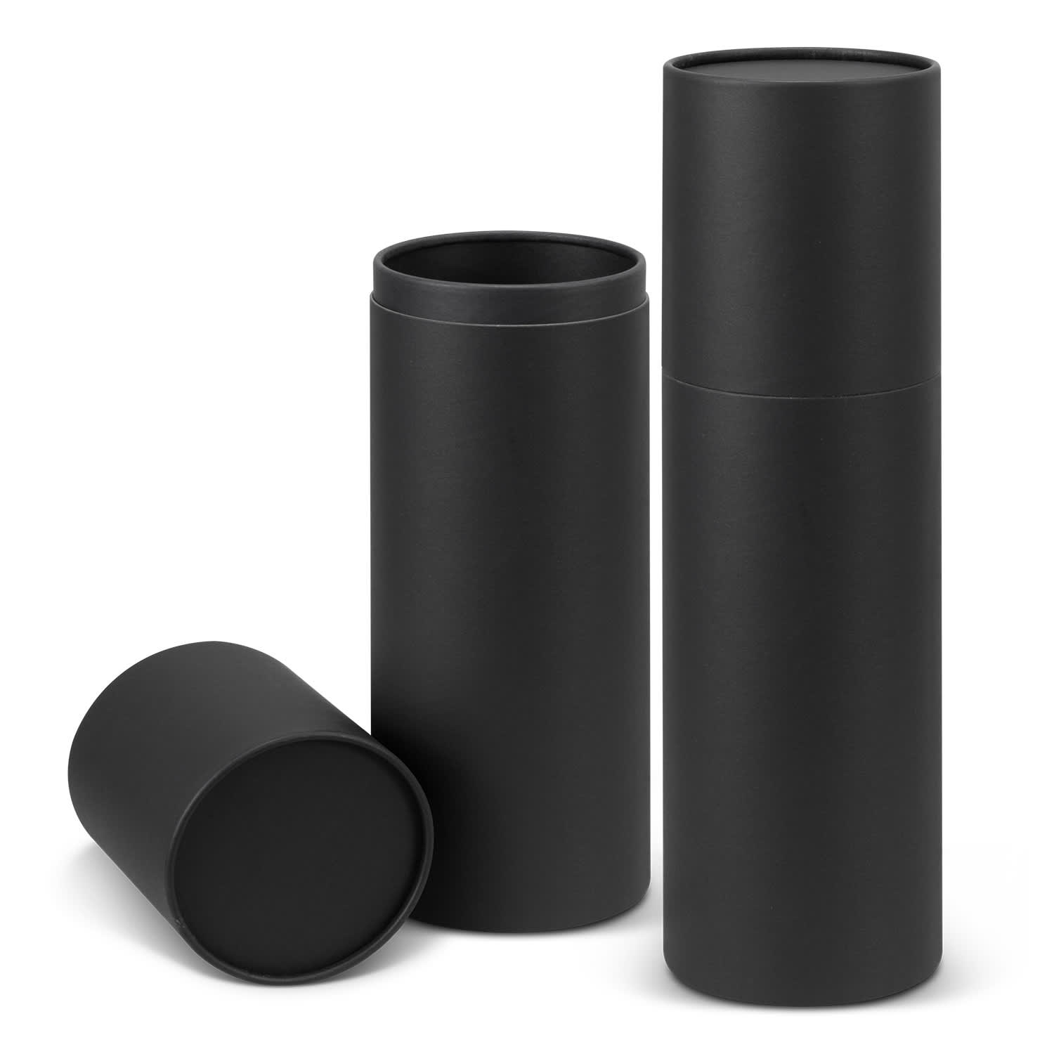 Wine Bottle Gift Tube - 125311 Image Black