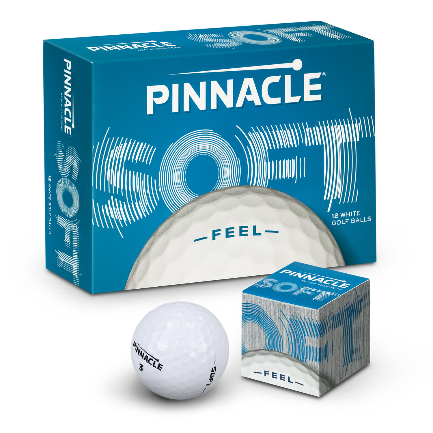 Pinnacle Soft Golf Balls | Custom Soft Golf Balls | Customised Soft Golf Balls | Personalised Soft Golf Balls | Custom Merchandise | Merchandise | Customised Gifts NZ | Corporate Gifts | Promotional Products NZ | Branded merchandise NZ | Branded Merch | 