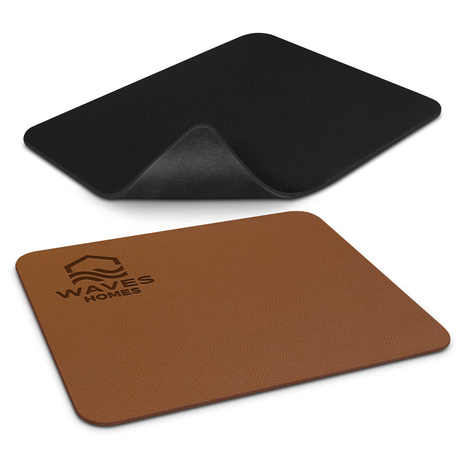 Leatherette Mouse Mat | Branded Mouse Mat | Custom Made Mouse Mat | Custom Mouse Mat | Custom Merchandise | Merchandise | Customised Gifts NZ | Corporate Gifts | Promotional Products NZ | Branded merchandise NZ | Branded Merch | Personalised Merchandise |