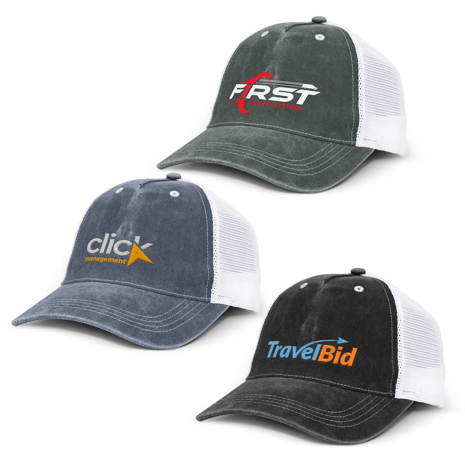 Faded Trucker Cap - image 1