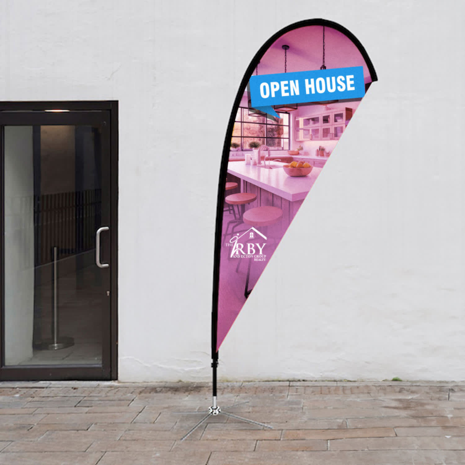 Small Tear Drop Flag Kit