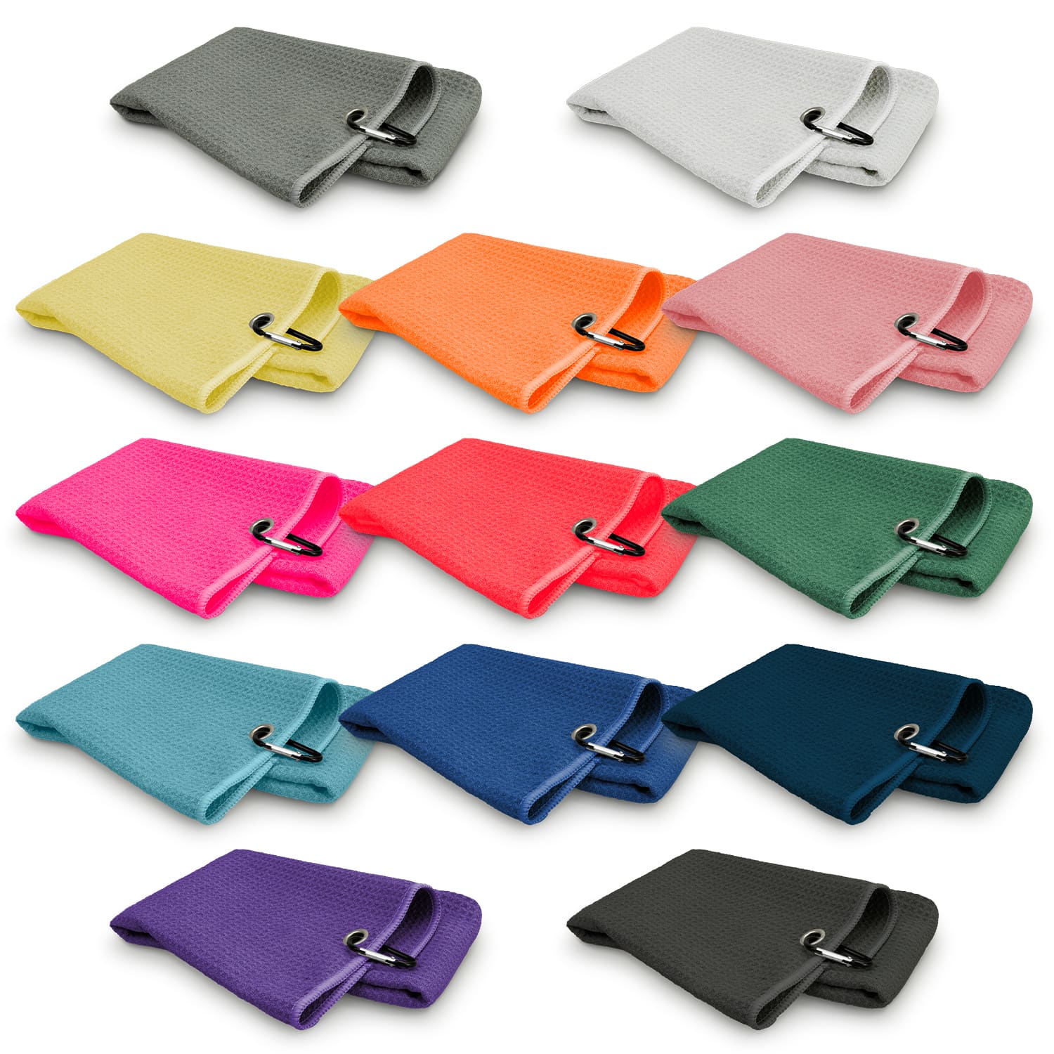 Waffle Golf Towel - image 1