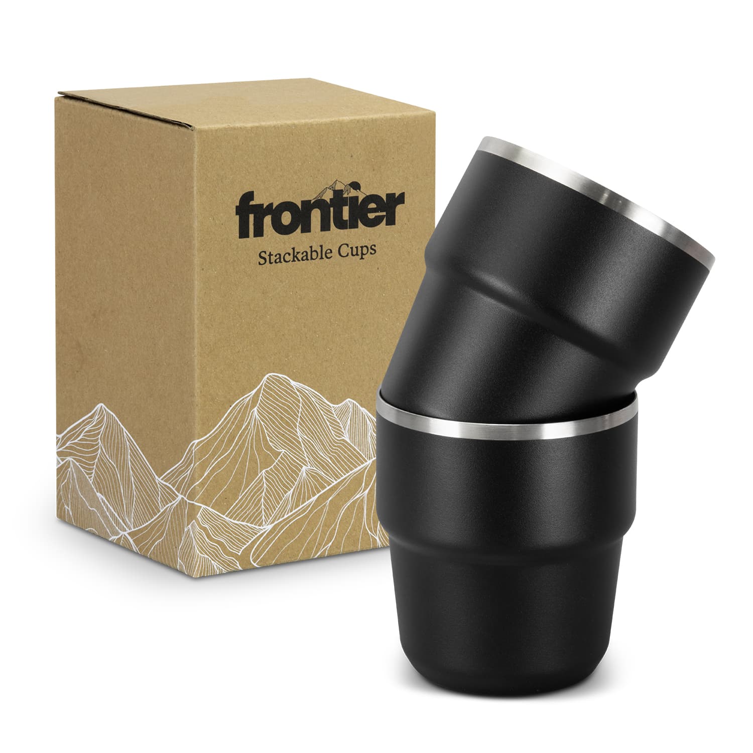 Frontier Stackable Cups - Set of 2 - 128883 Image 