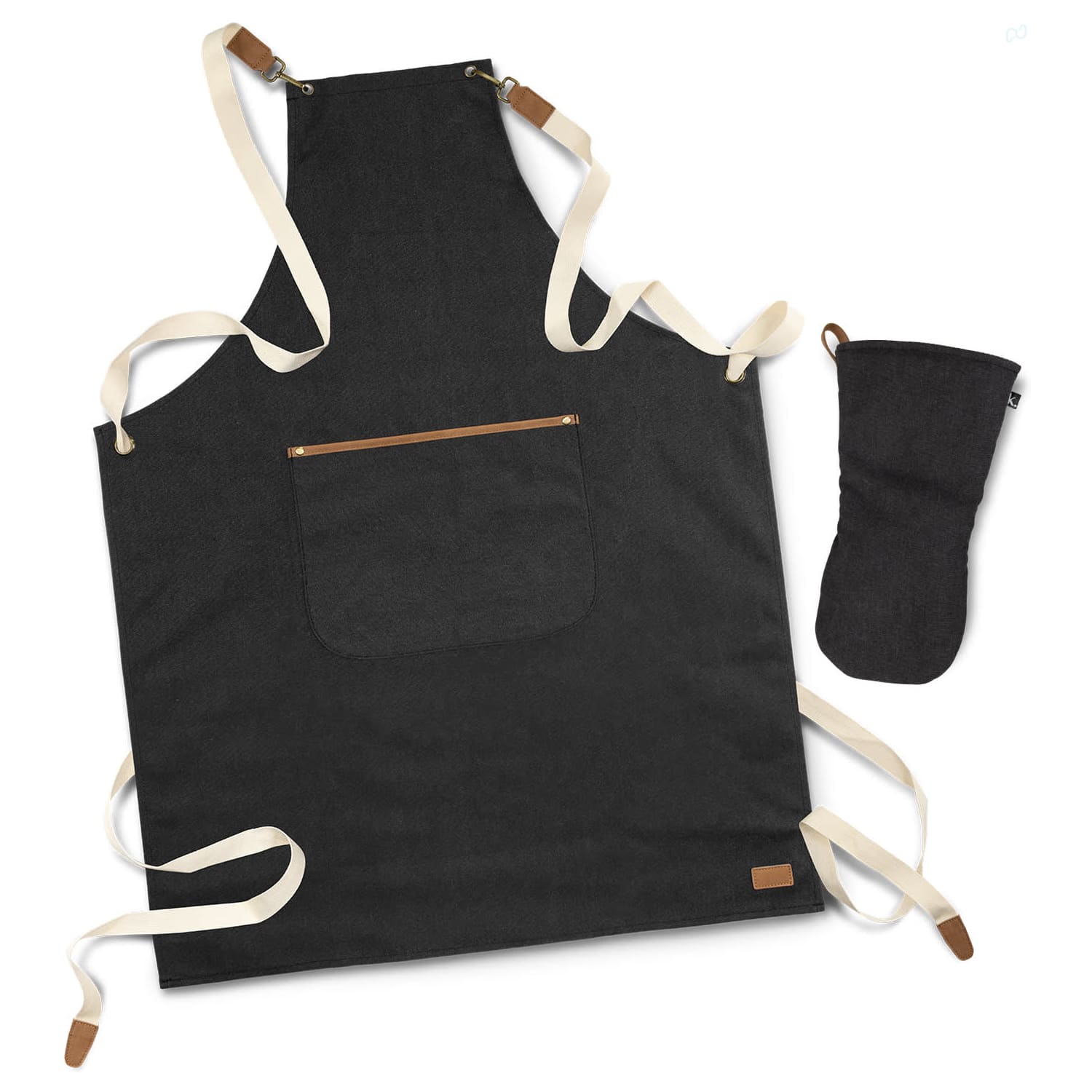 Keepsake Canvas Apron & Oven Mit Set