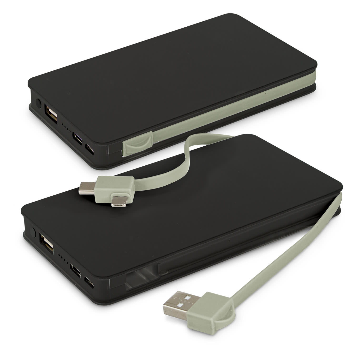 Jarvis 10k Wireless Charging Power Bank - 200309 Image Black