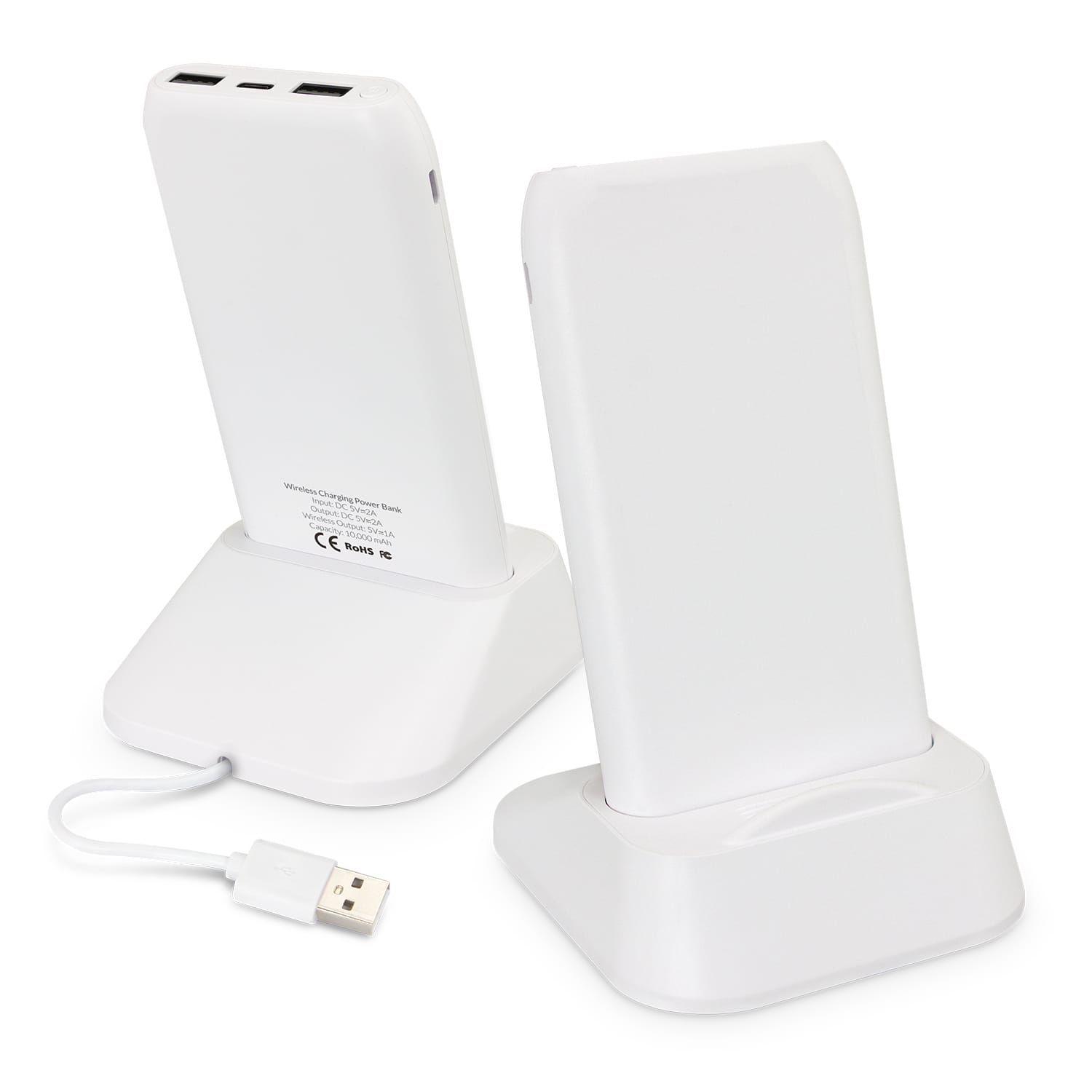Triode 10k Wireless Charging Station - 200321 Image White