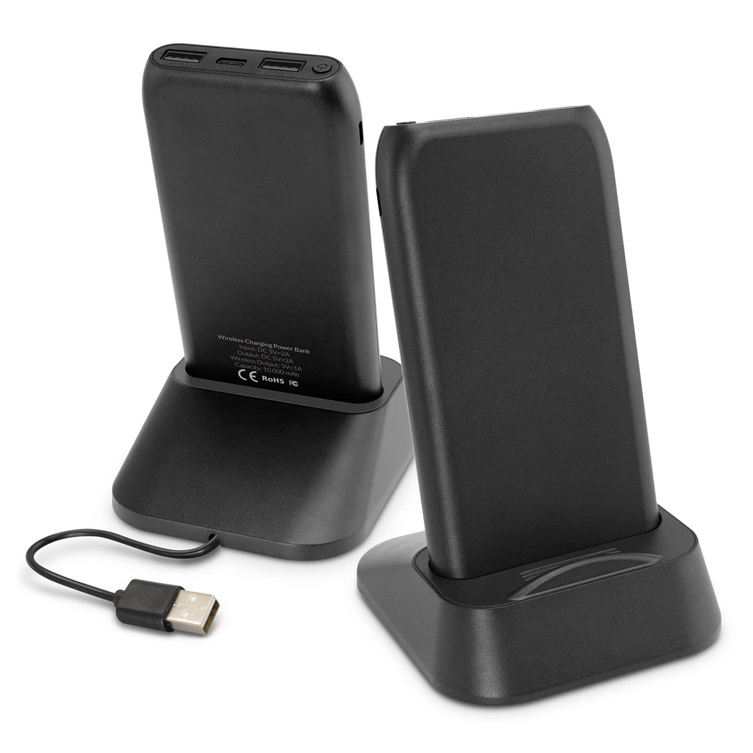 Triode 10k Wireless Charging Station - 200321 Image Black