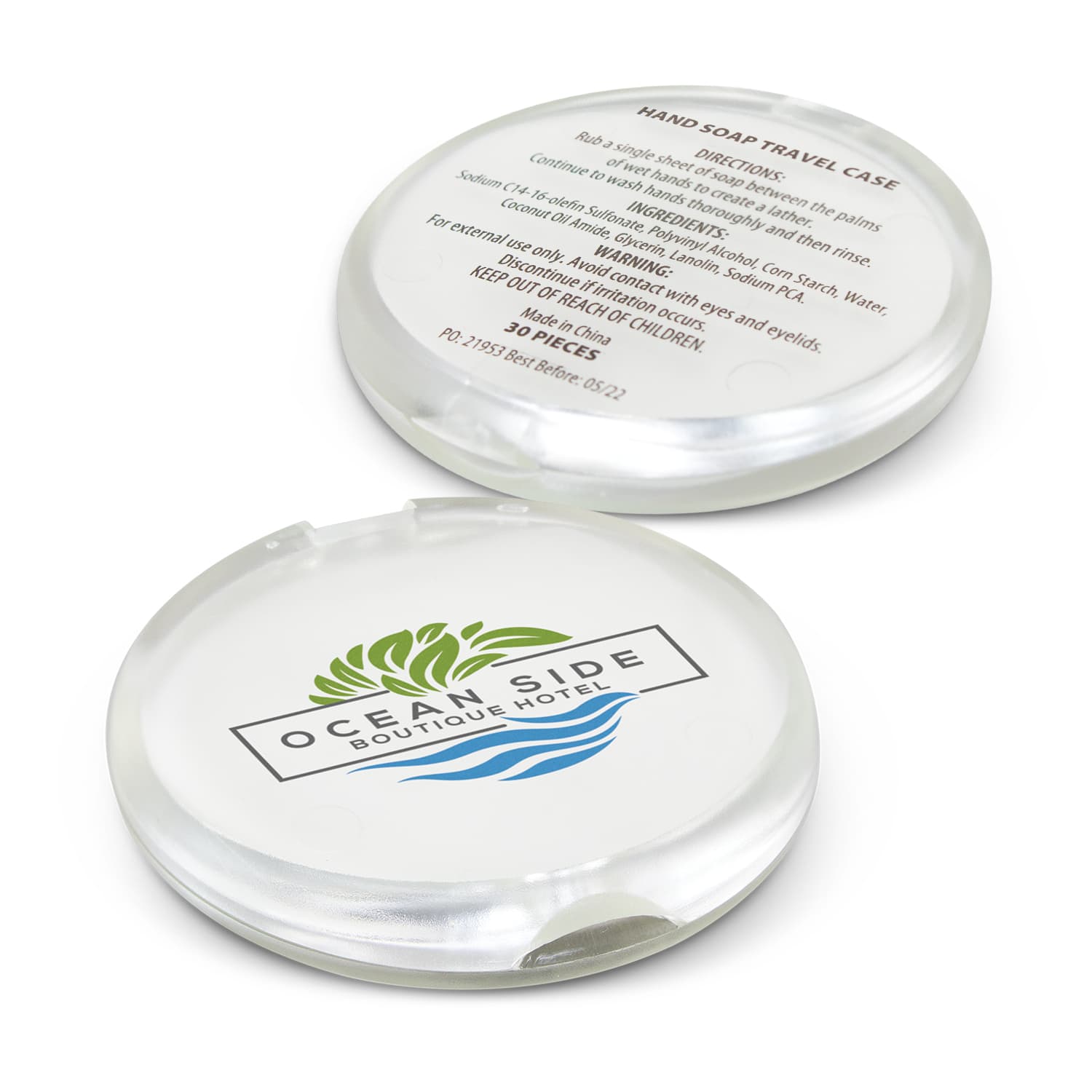 Hand Soap Travel Case - Round - 200331 Image