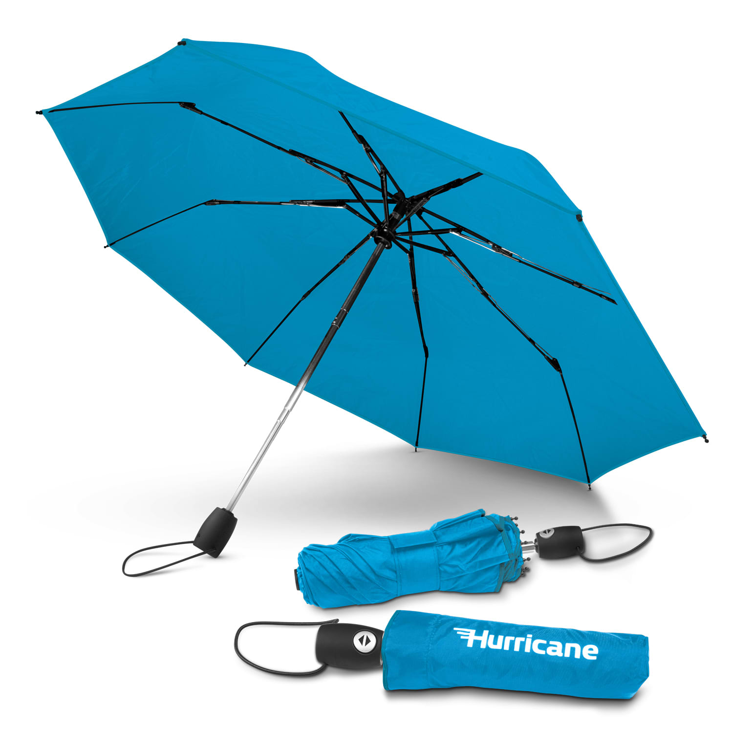 Hurricane City Umbrella - 200581 Image Cyan
