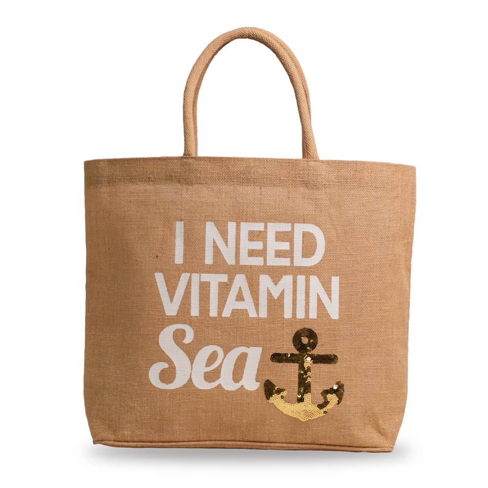 Sequins Jute Bags