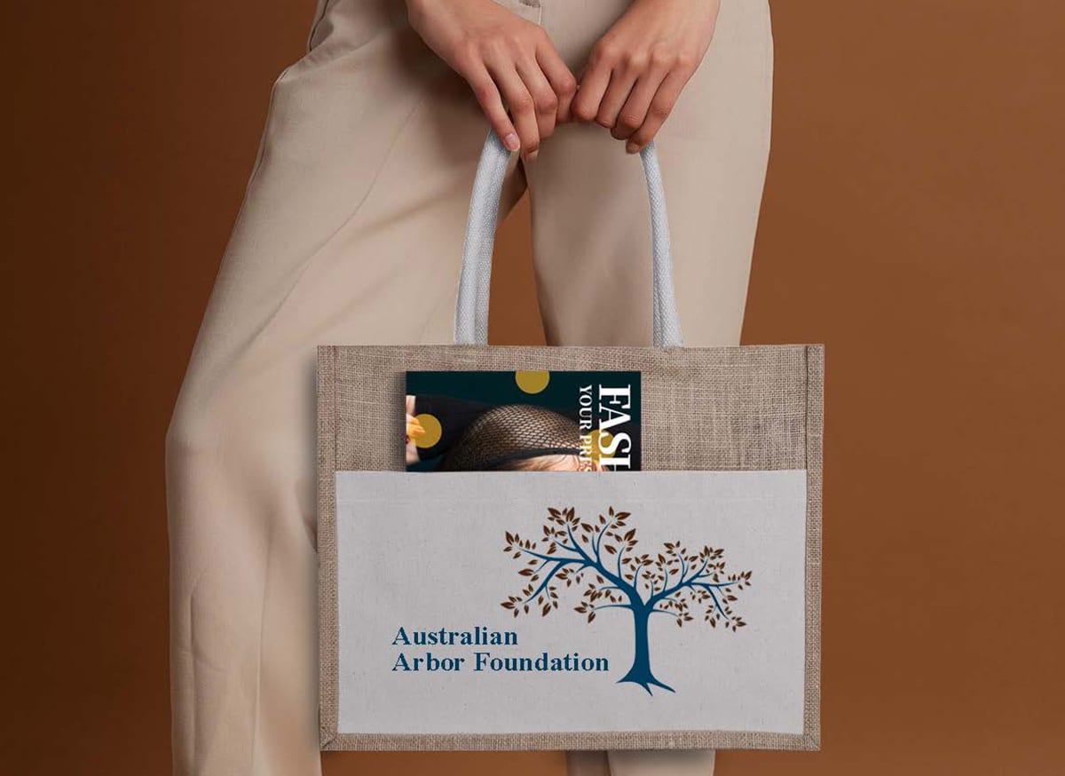 Metro Jute Canvas Bag