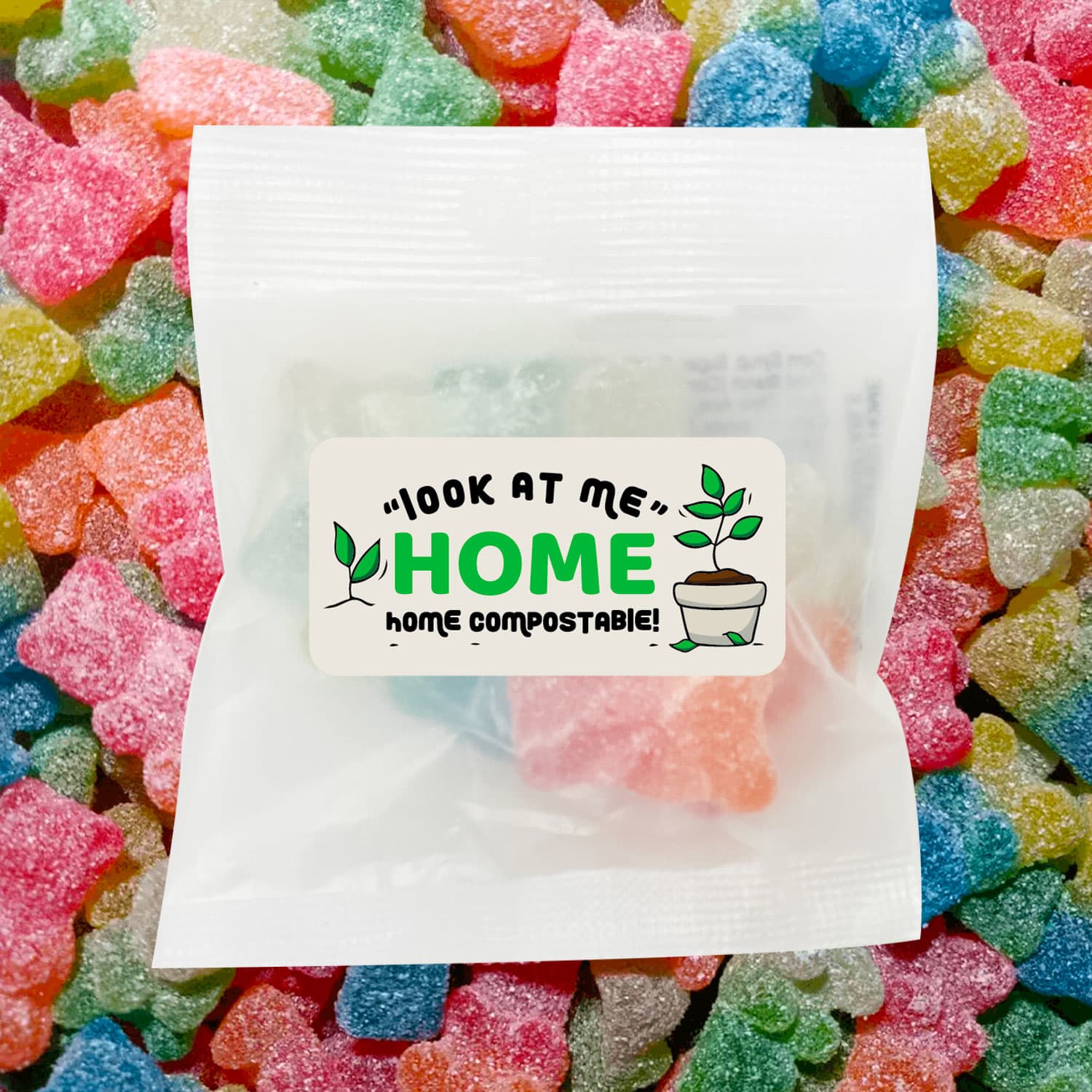 ECO Sour Gummy Bears 30g