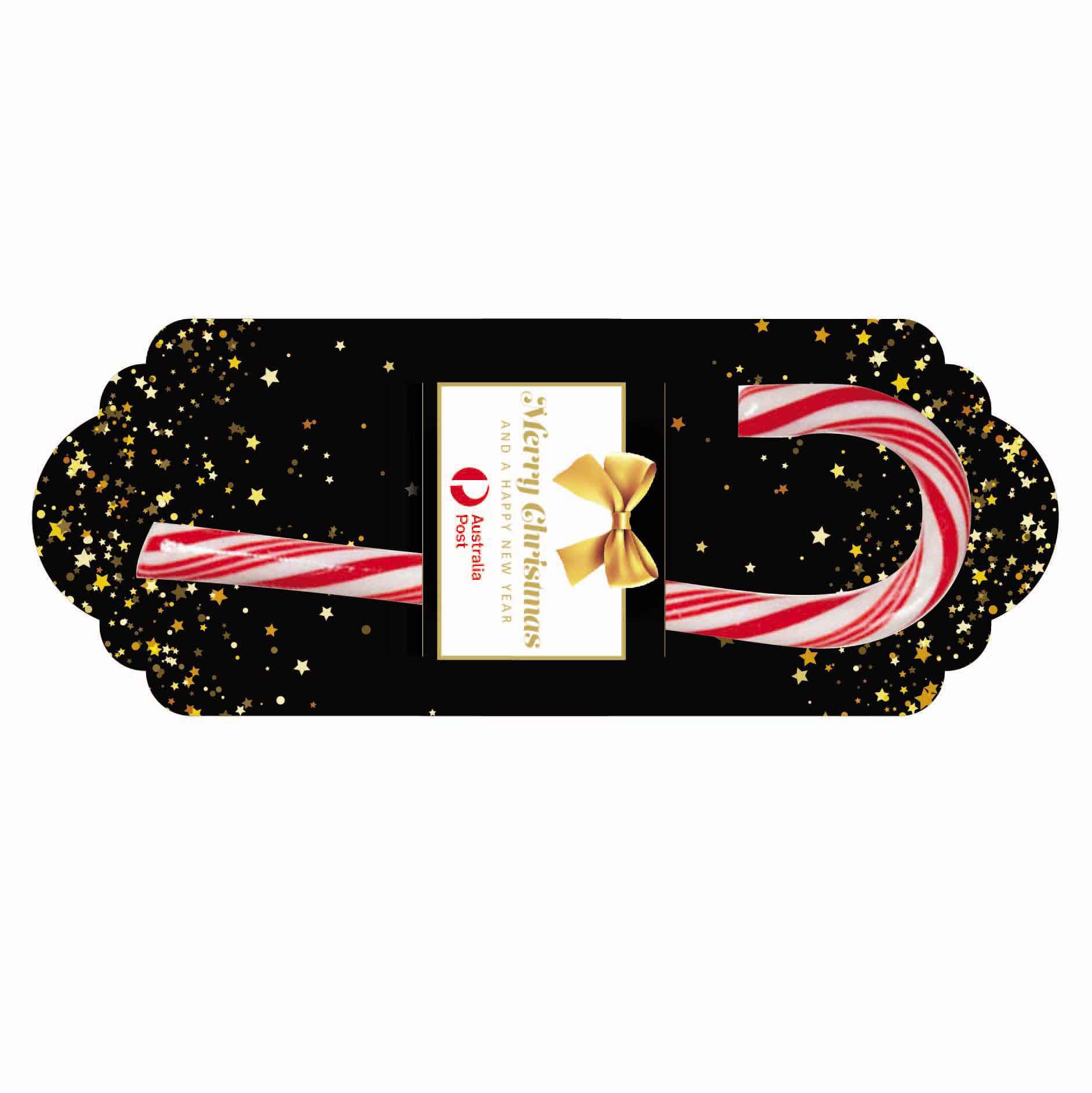 Christmas Premium Candy Cane Card