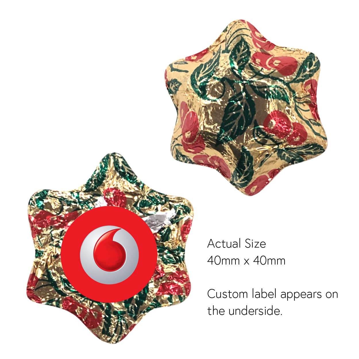 Christmas Foiled Stars