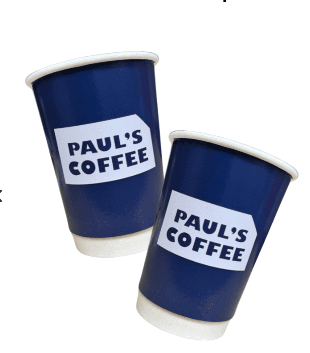12oz Home Compostable Aqueous Customised/Branded Cups