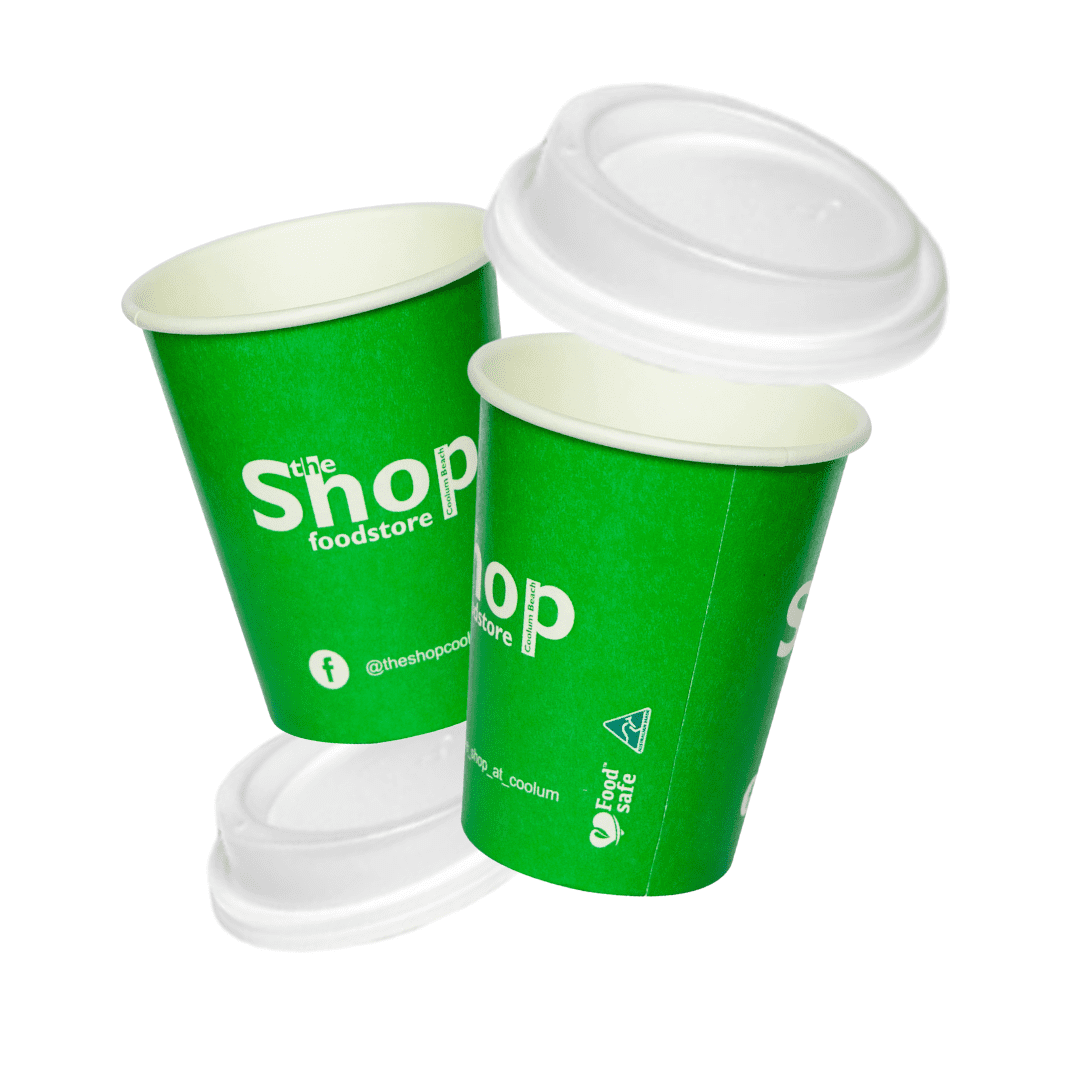 12oz Premium Single Wall Recyclable Customised/Branded Cups