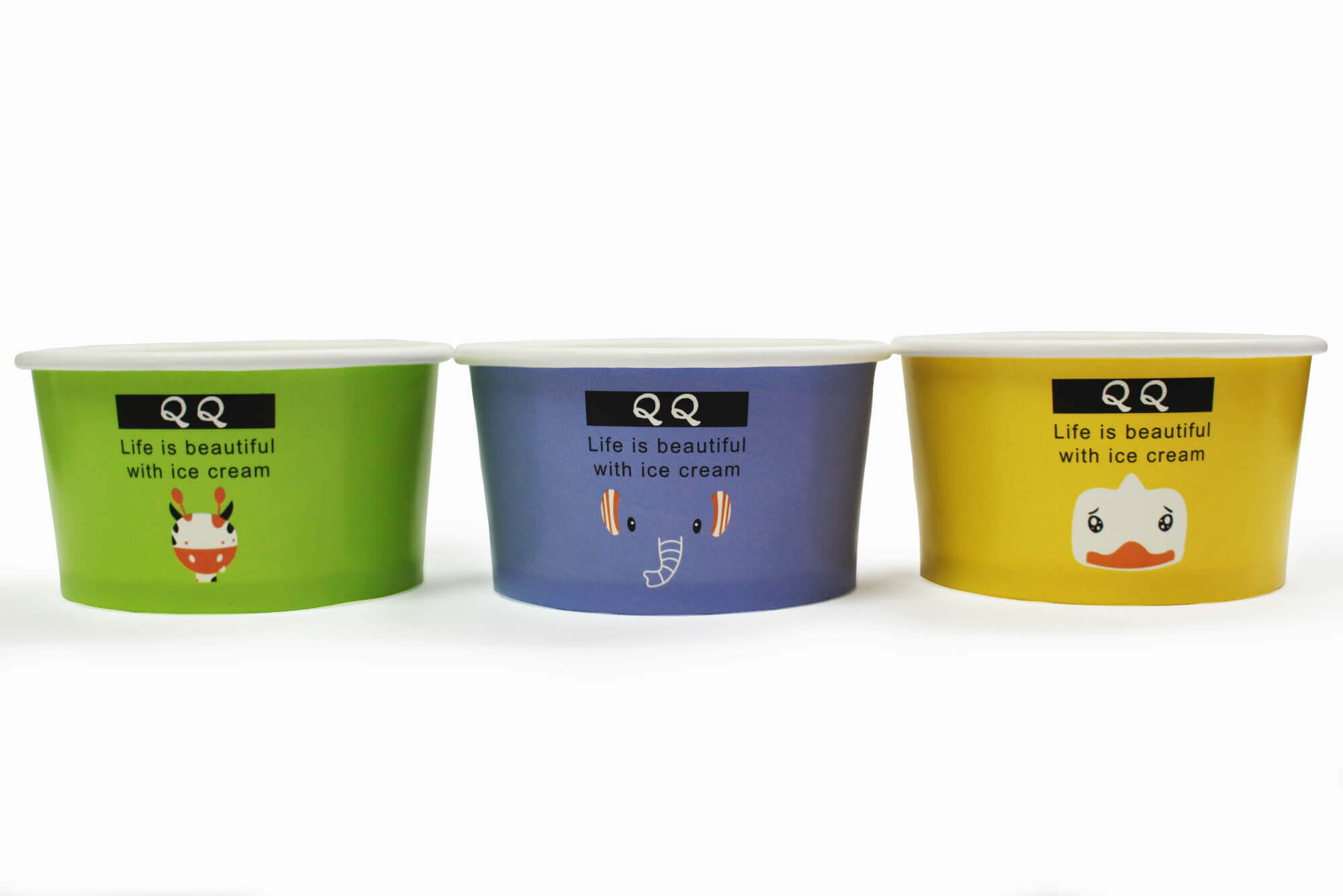 Customised/Branded 5oz Gelato PE Cups