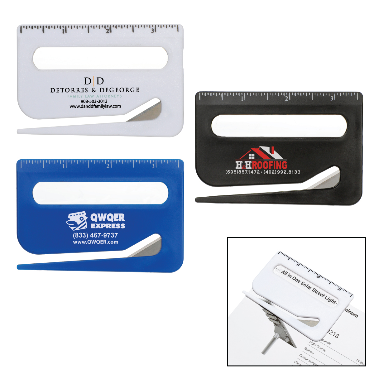 Rulers / Letter Openers
