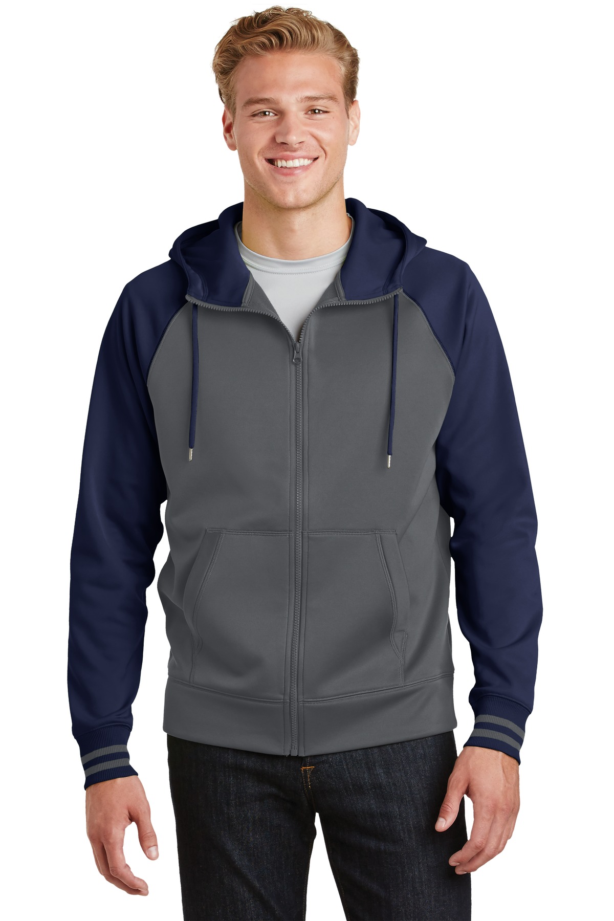 Full Zip, Fleece, Performance, Hoodie