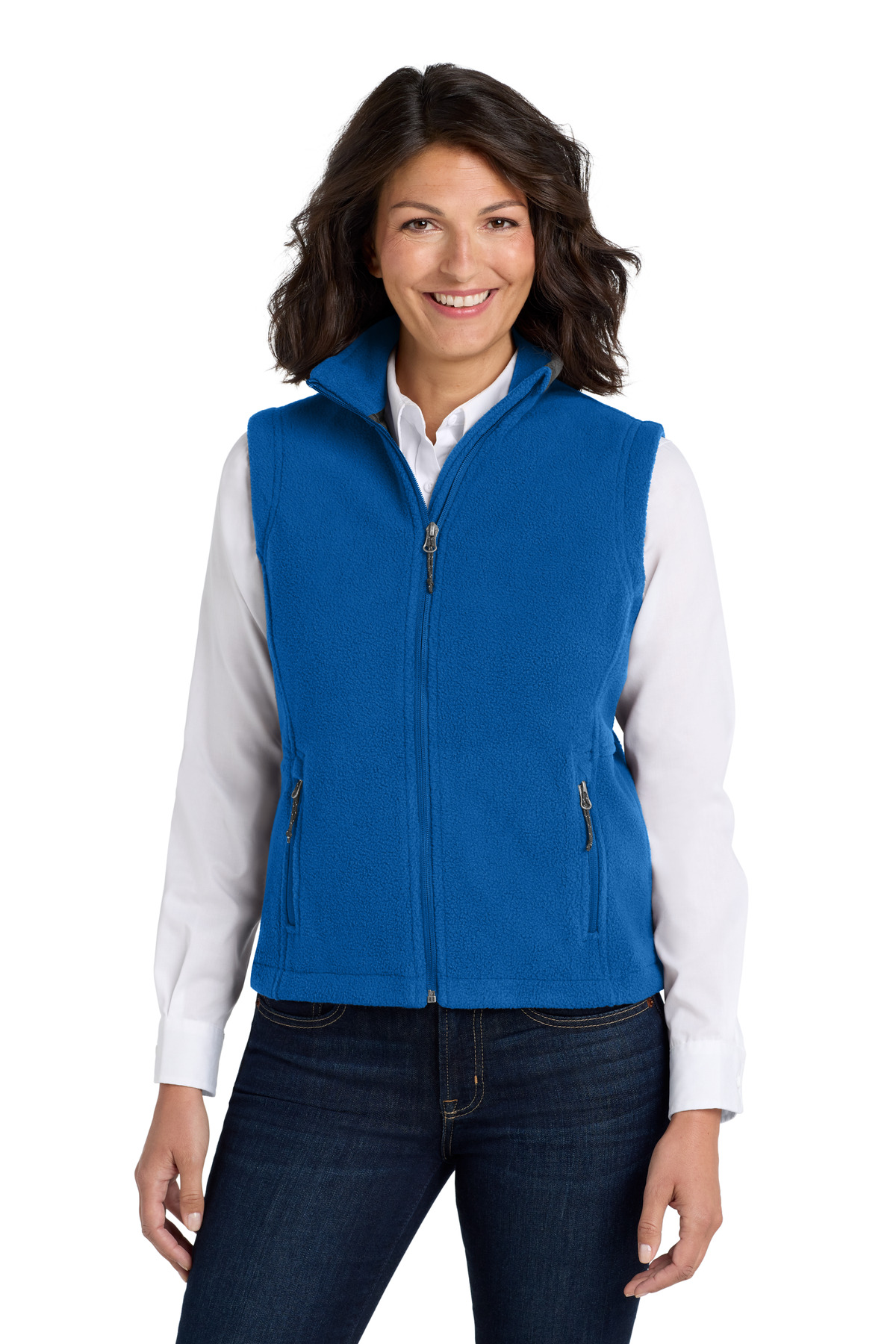 Women's, Vests, Polyester Fleece
