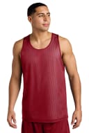 Deep Red/ White