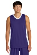 Purple/ White