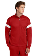Deep Red/ White