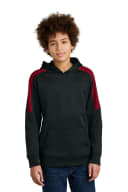 Black/ Deep Red