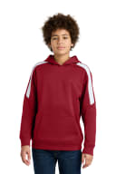 Deep Red/ White