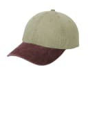 Khaki/ Maroon