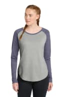 True Navy Heather/ Light Grey Heather