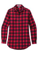 Red/ Black Buffalo Check