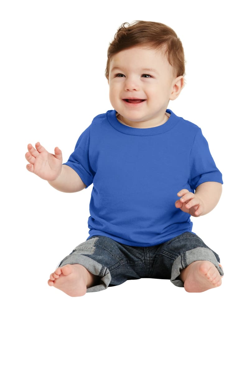 Port & Co Infant Core Cotton Tee. CAR54I