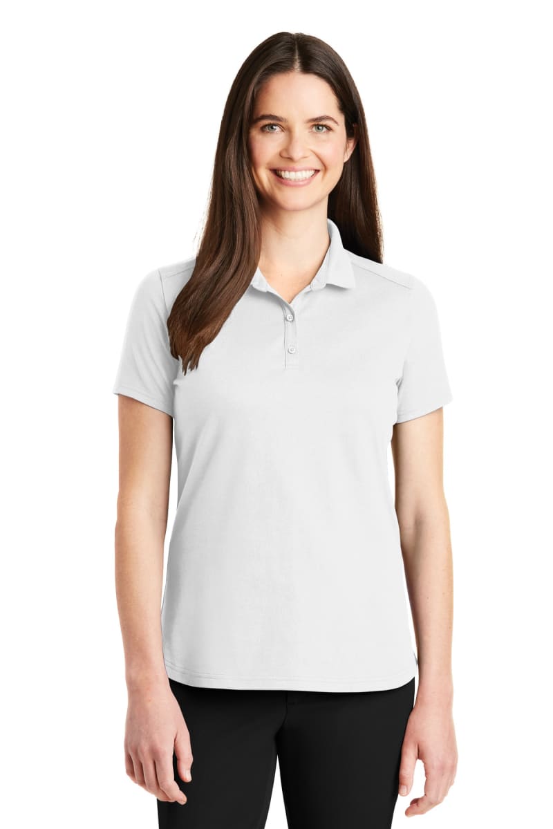 DISCONTINUED Port Authority Ladies SuperPro Knit Polo. LK164