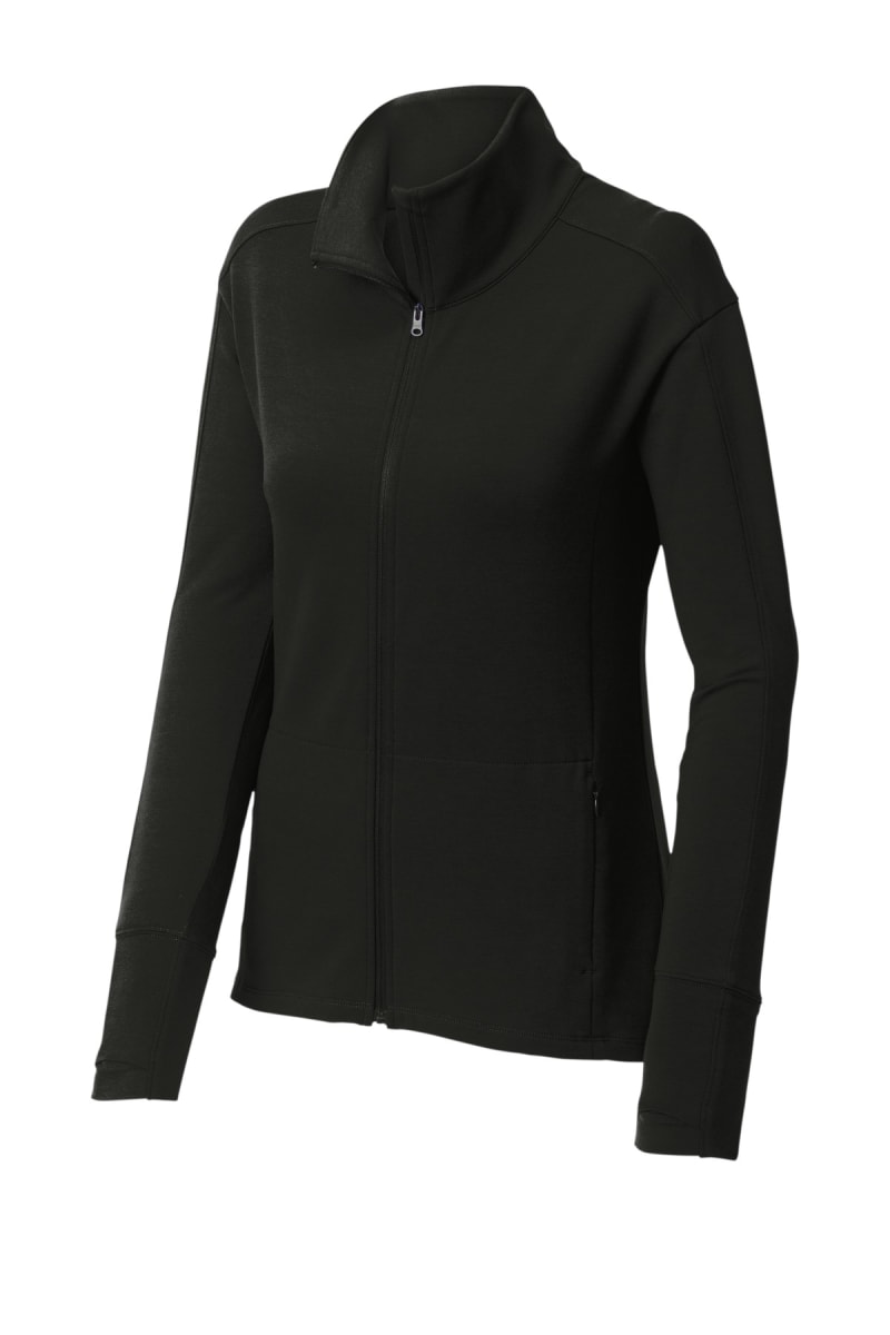 Sport-Tek Women's Sport-Wick Flex Fleece Full-Zip. LST560