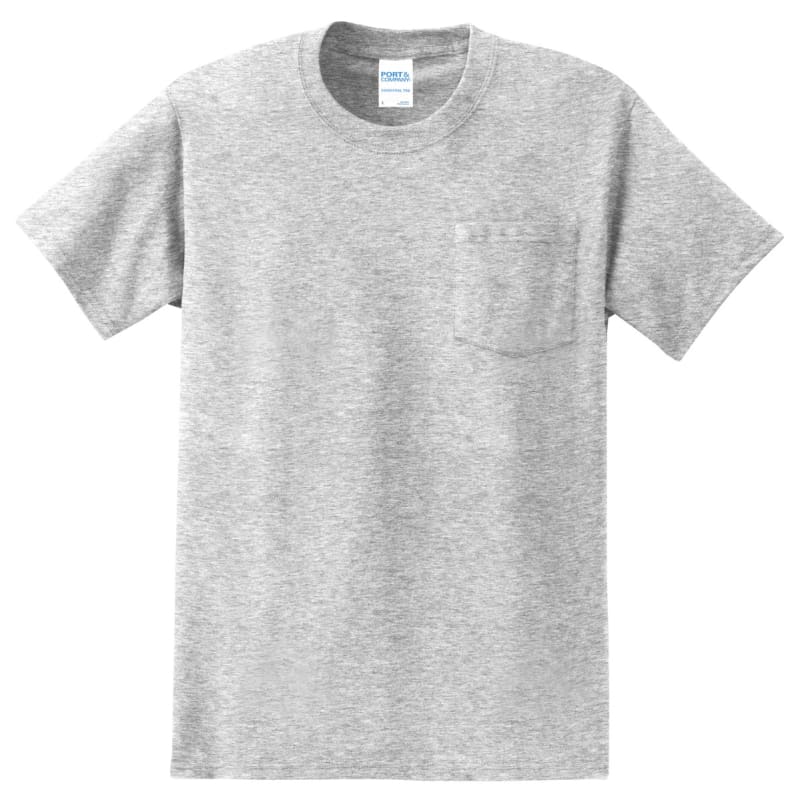 Port & Co Tall Essential Pocket Tee. PC61PT