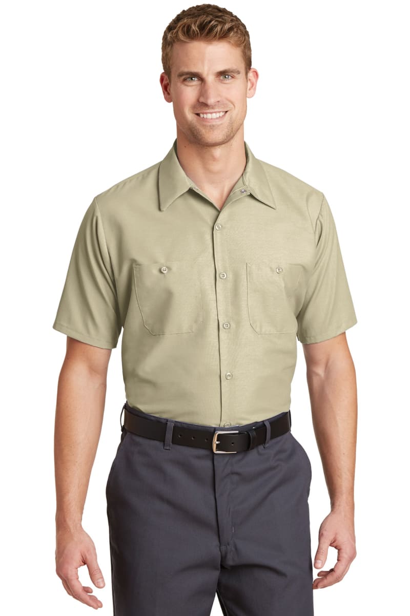 Red Kap Short Sleeve Industrial Work Shirt. SP24