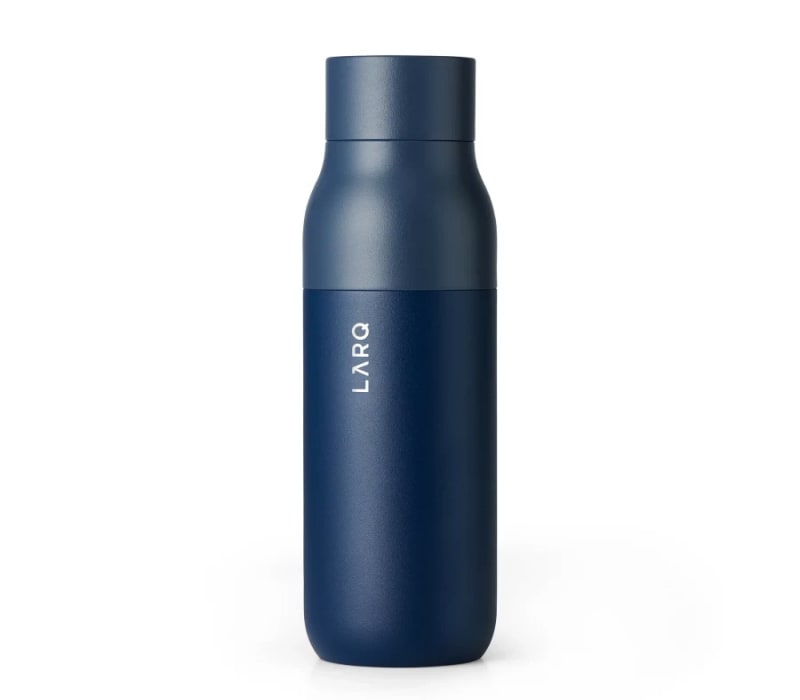 LARQ Self Cleaning 17 oz Water Bottle in Obsidian Black